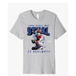 JT Realmuto Philadelphia MLBPA Premium T-Shirt Mens Small NWT